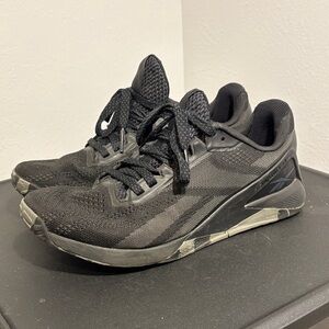 Reebok Nano Men's Black and Gray Athletic Shoes